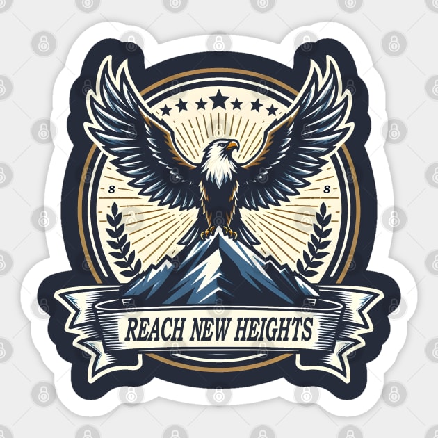 Soaring Ambitions Sticker by MakerMind8.2
